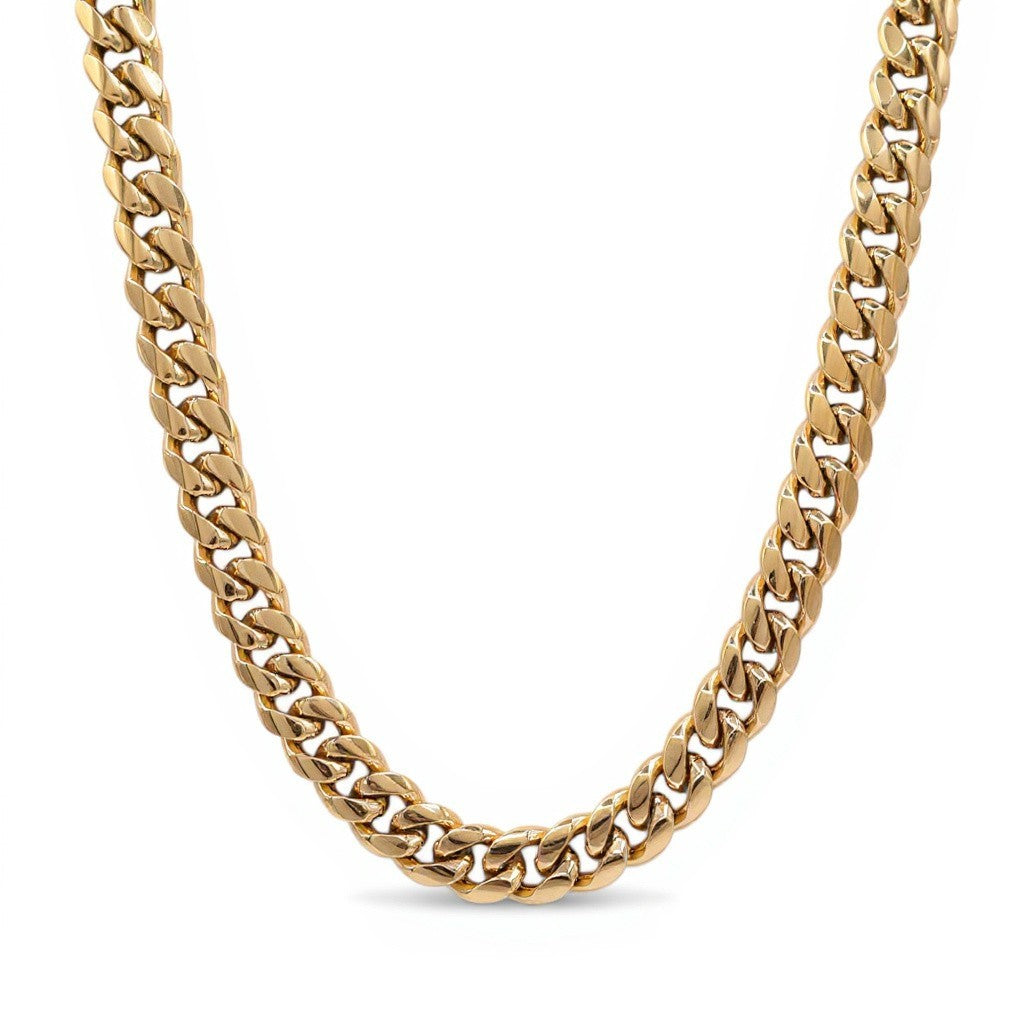 Cuban Link Chain (Gold) - 10mm
