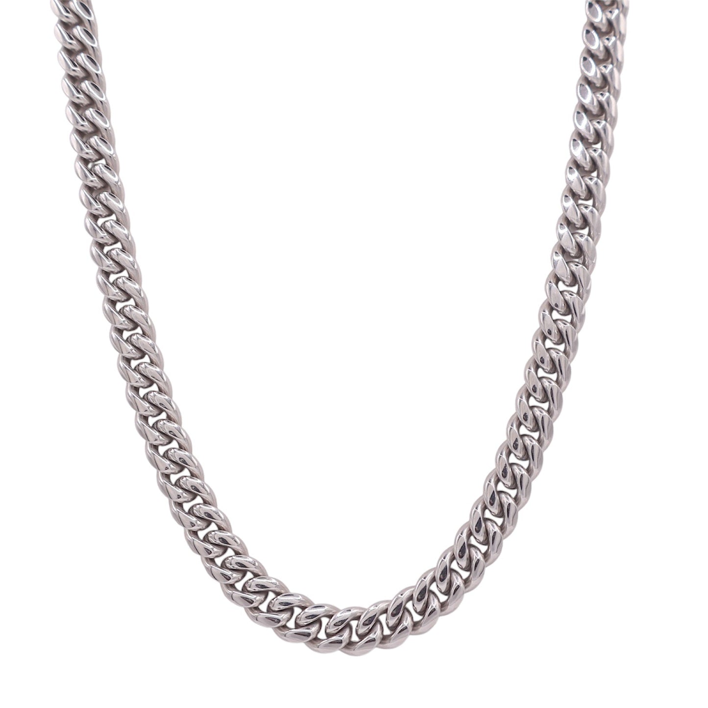 Cuban Link Chain (Silver) - 10mm