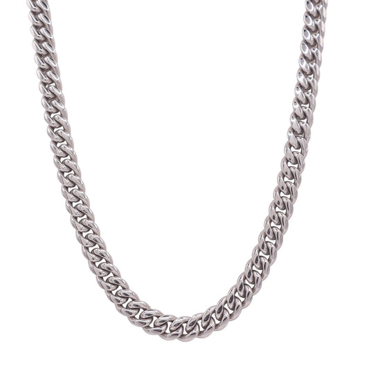 Cuban Link Chain (Silver) - 10mm