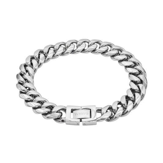 Cuban Link Bracelet (Silver) - 12mm