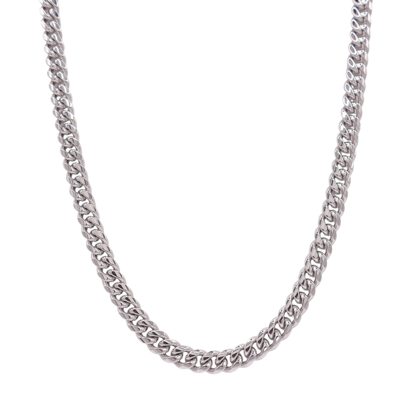 Cuban Link Chain (Silver) - 8mm