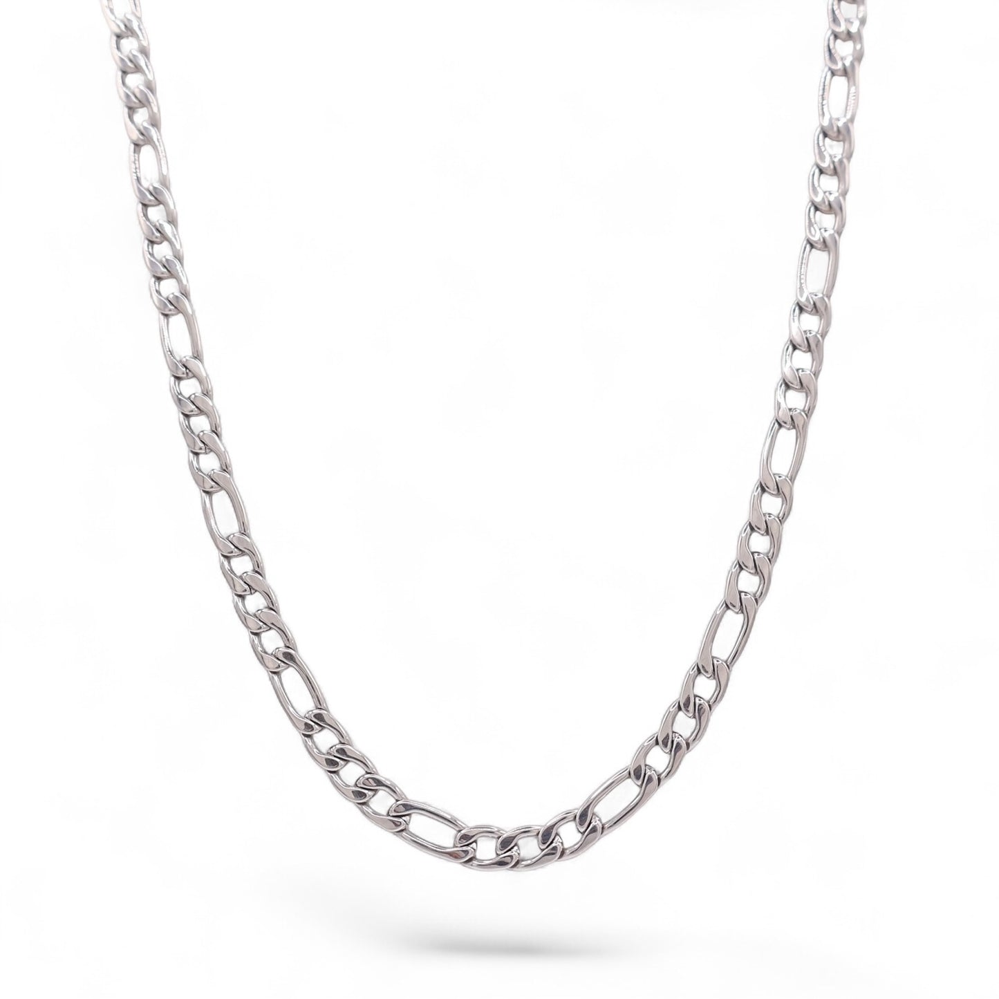 Figaro Chain (Silver) - 7mm