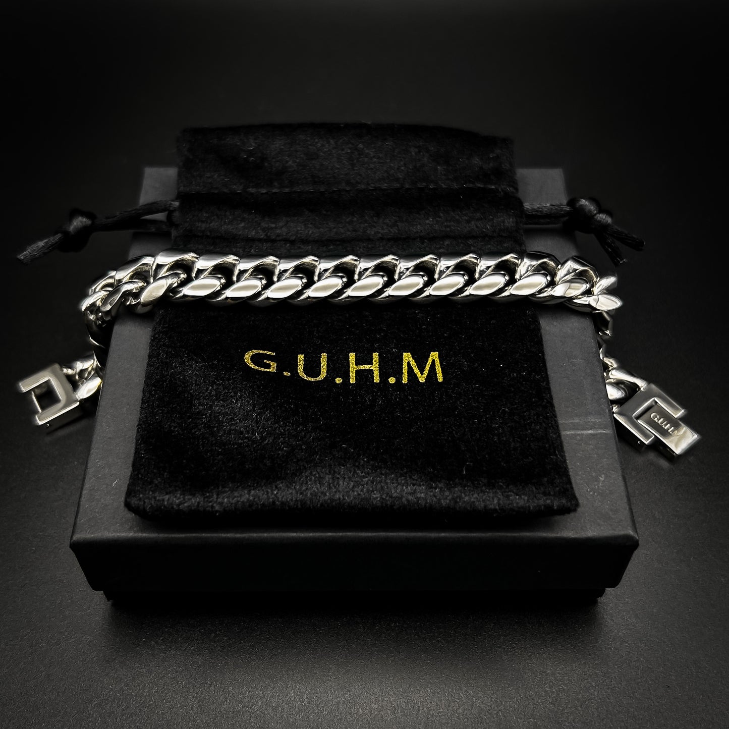 Cuban Link Bracelet (Silver) - 12mm