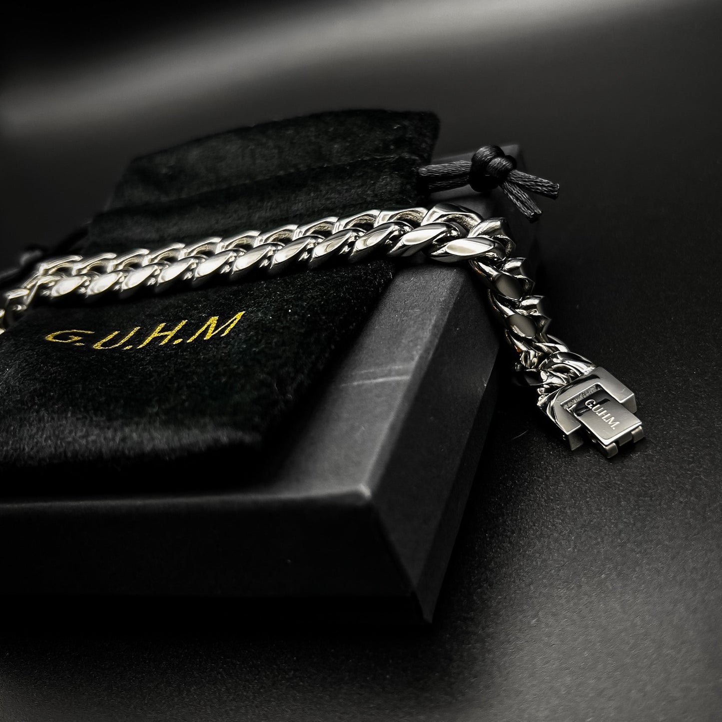 Cuban Link Bracelet (Silver) - 12mm