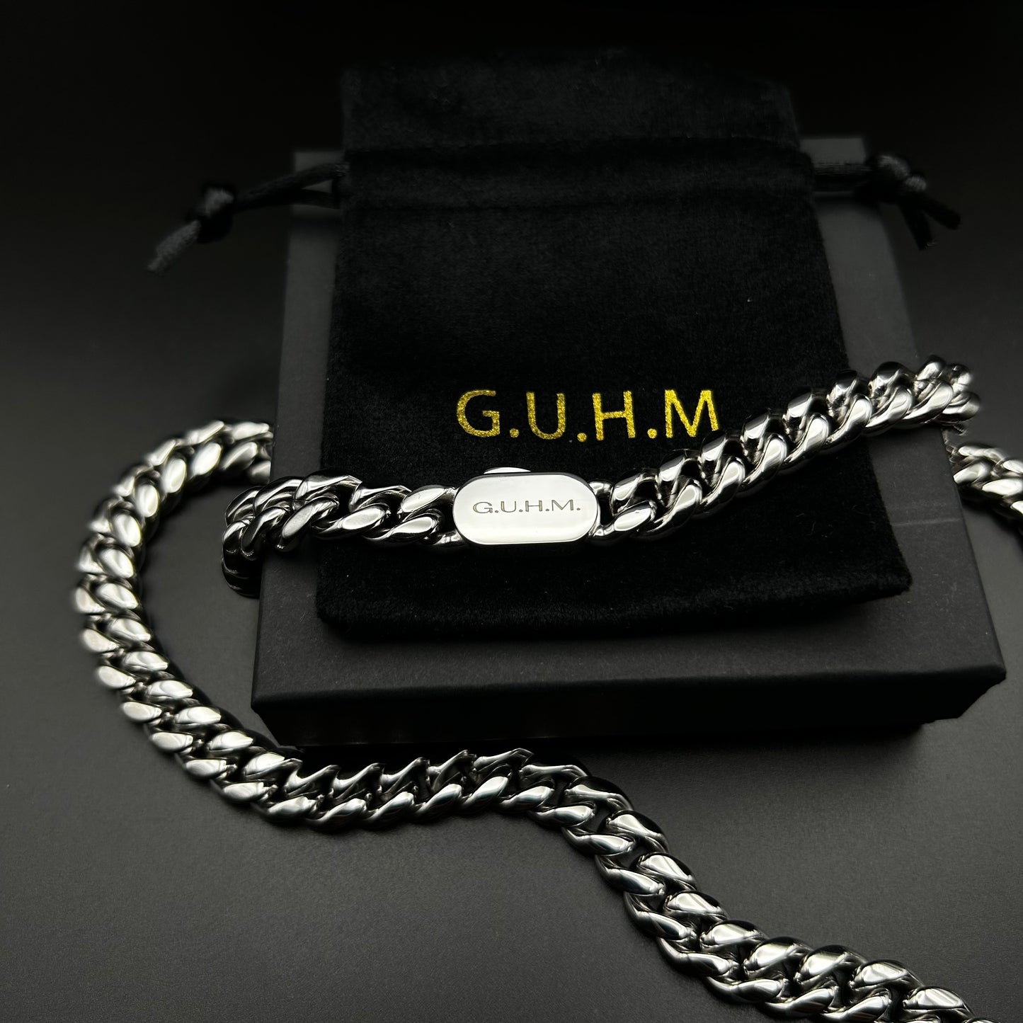 Cuban Link Chain (Silver) - 10mm