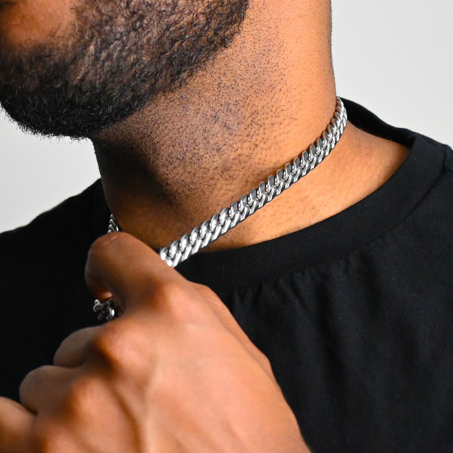 Cuban Link Chain (Silver) - 10mm