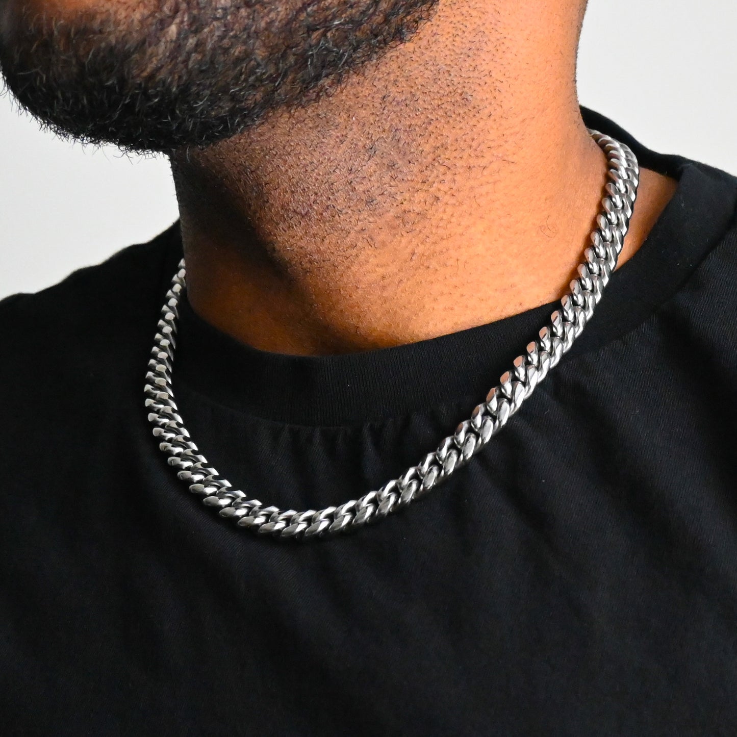 Cuban Link Chain (Silver) - 10mm