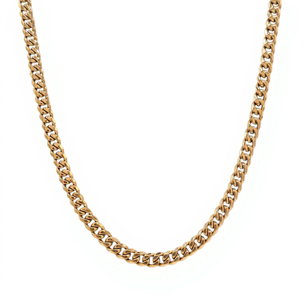 Cuban Link Chain (Gold) - 6mm